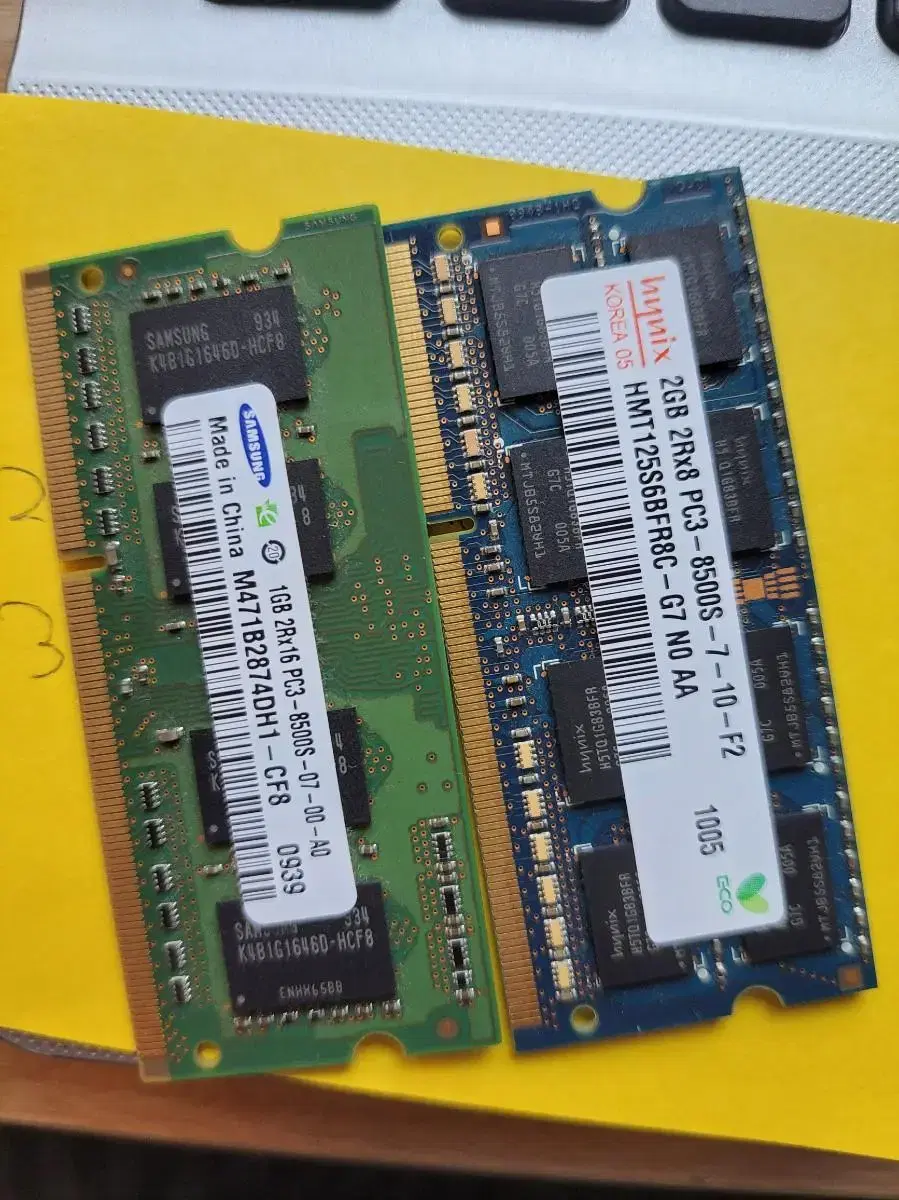 노트북 ddr3 램 2gb,1gb